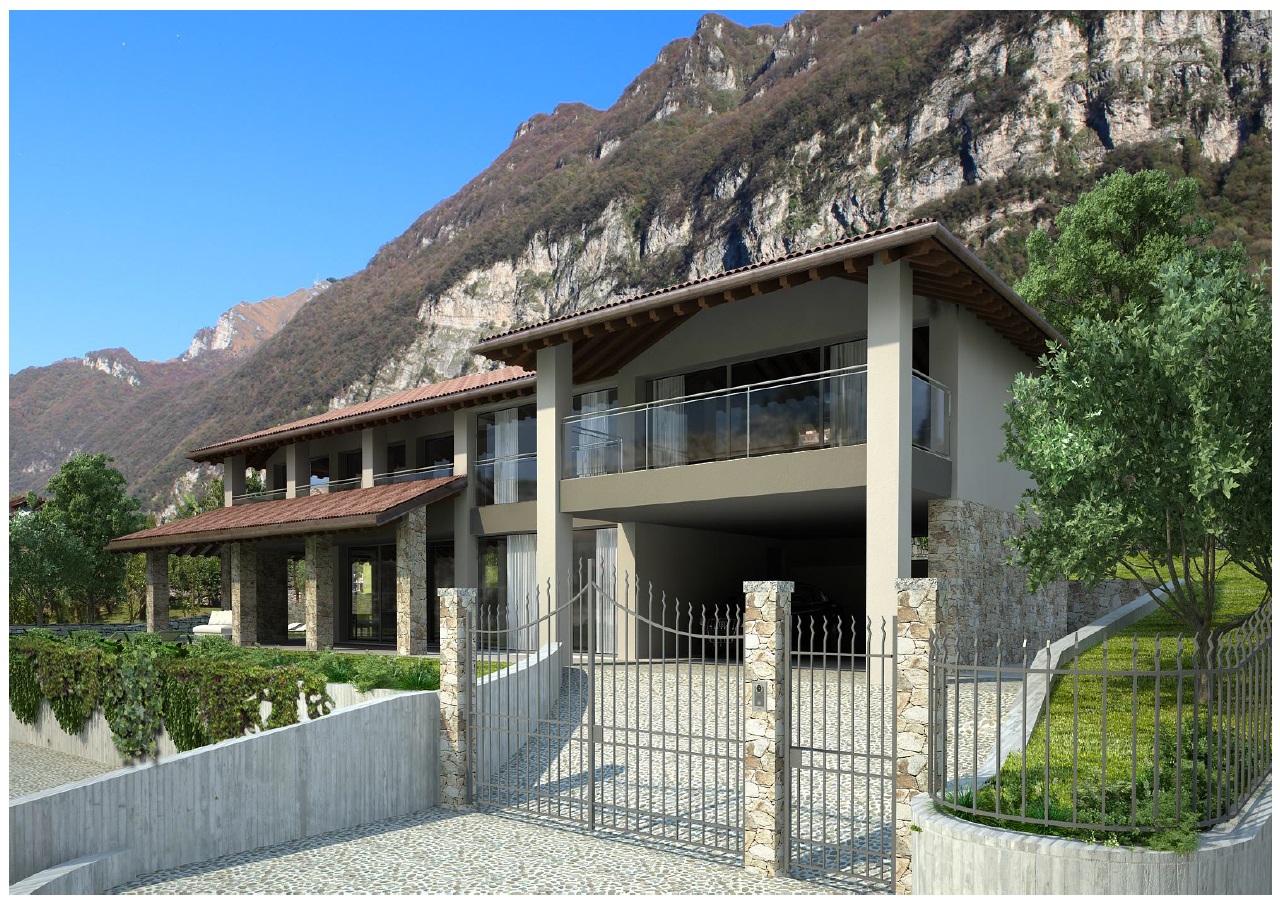 Lago como tremezzo villa moderna con bellissima vista lago tre pievi
