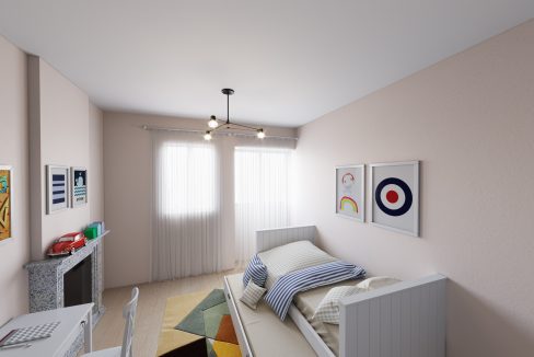 Casa Gravedona ed Uniti Lago Como - render camera