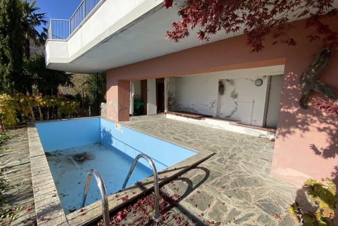 Appartamento Vista Lago Como Domaso - piscina