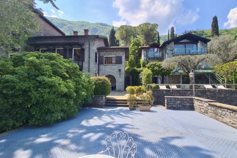 Lago Como Bellagio Villa di Lusso Fronte Lago con Darsena - esterno