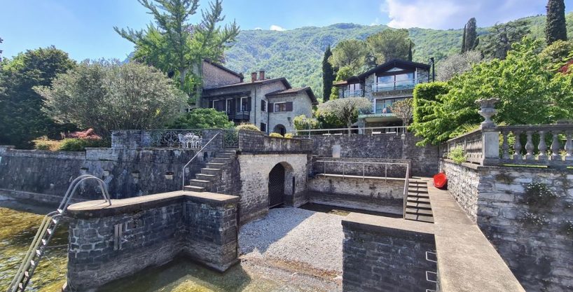 Lago Como Bellagio Villa di Lusso Fronte Lago con Darsena