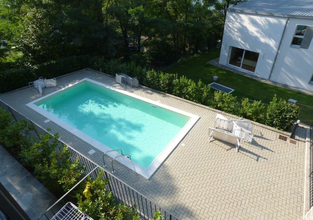 Lago Como Gera Lario Appartamento Residence con Piscina  - piscina