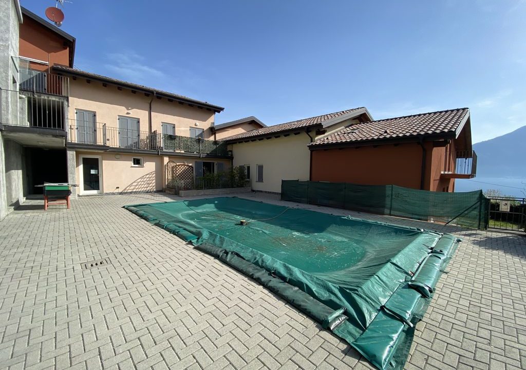 Lago Como Villetta Residence con Piscina Pianello Lario - piscina