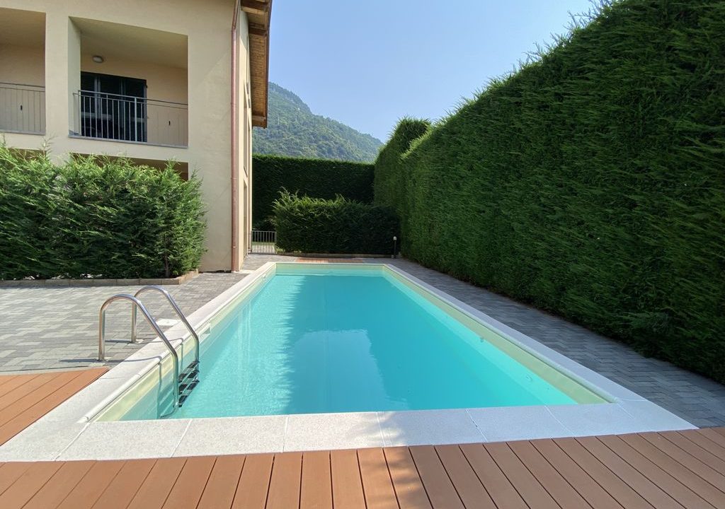 Lago Como Appartamento Residence con Piscina Gravedona - piscina