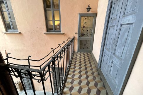 Lago Como Gravedona ed Uniti Appartamento in Palazzo d'epoca - balcone
