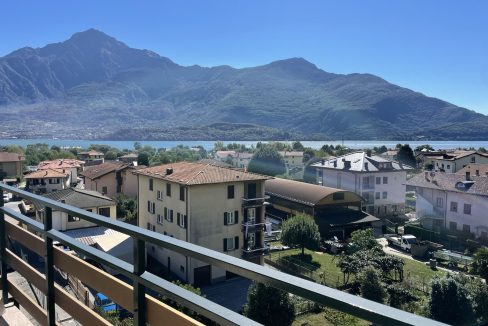 Appartamento con Terrazzo Vista Lago Como Domaso - vista