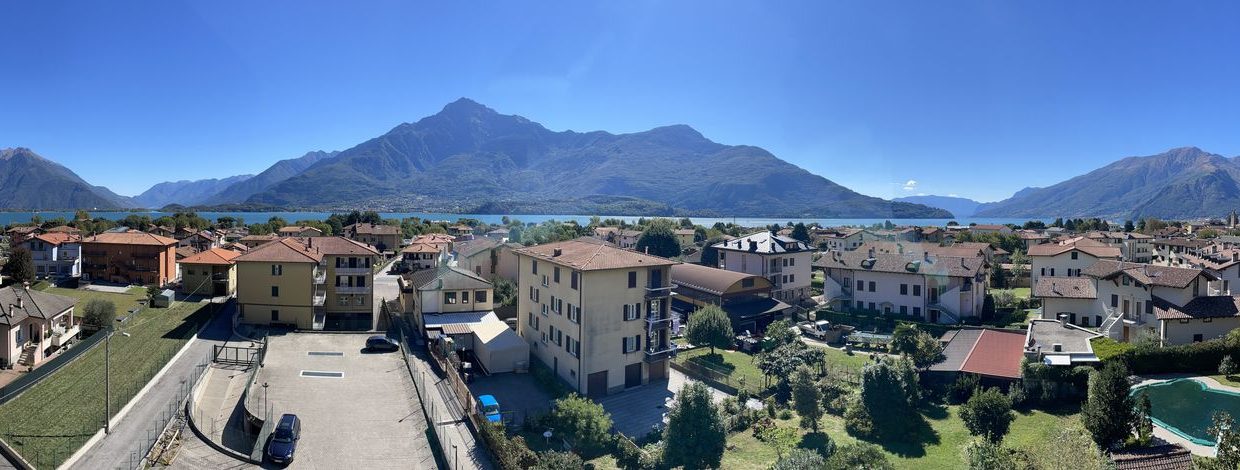 Appartamento con Terrazzo Vista Lago Como Domaso - panoramica