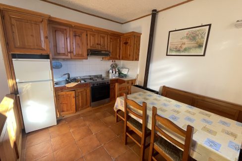 Casa Indipendente con Appartamento Vercana Vista Lago Como - cucina