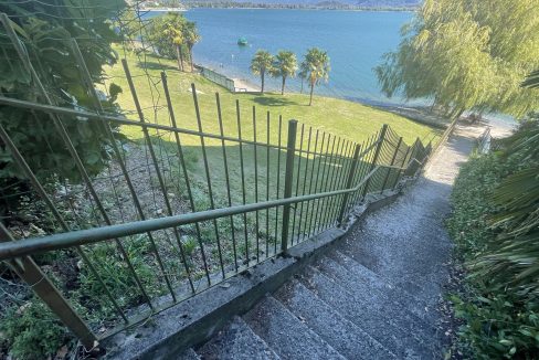 Appartamento Gera Lario con Vista Lago Como - giardino a lago