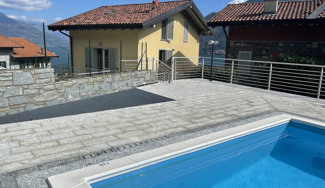 Appartamenti Lago Como Pianello del Lario Residence con Piscina - piscina