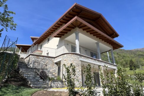 Lago Como Villa Indipendente con Piscina Pianello Lario - esterno
