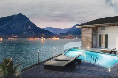 Villa Varenna Fronte Lago Como con Piscina  - rendering
