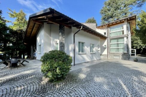 Lago Como Villa con Parco e Piscina Lierna - esterno