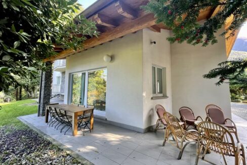 Lago Como Villa con Parco e Piscina Lierna - esterno