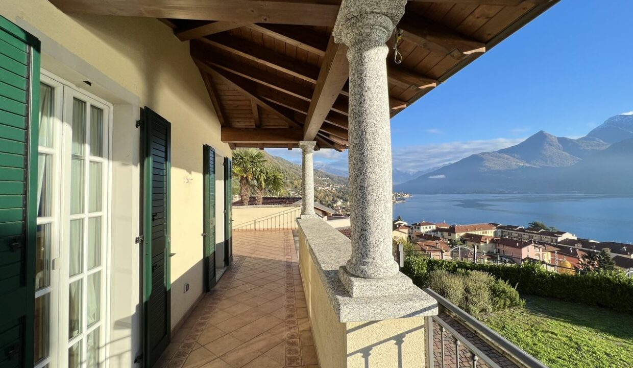 Villa San Siro Lago Como - porticato