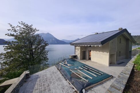 Villa Varenna Fronte Lago Como con Piscina - piscina
