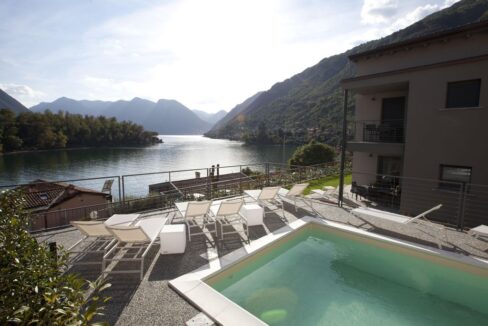 Lago Como Ossuccio Appartamento con Terrazzo e Vista Lago