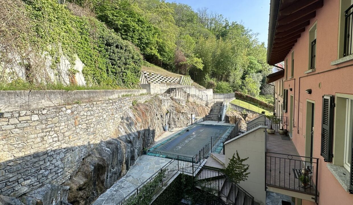 Appartamento Vista Lago San Siro con Piscina - piscina