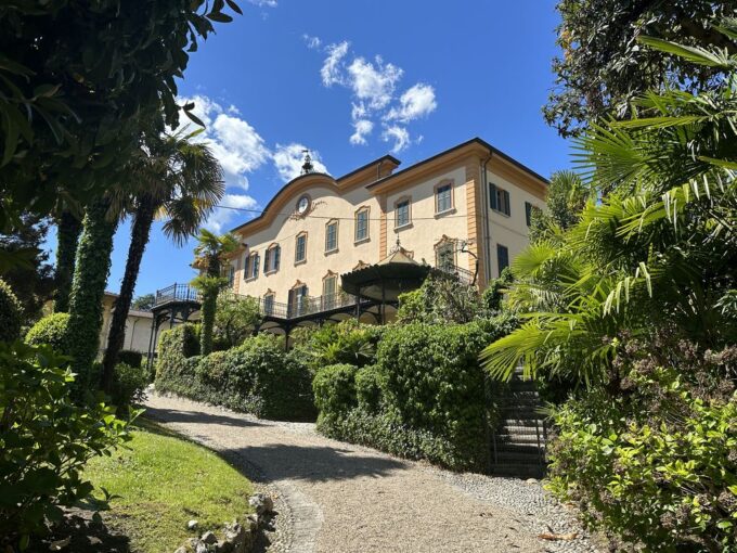 Lago Como Tremezzo Appartamento in Villa d'Epoca - facciata