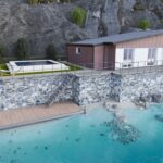 Villa Moderna Fronte Lago Como con Darsena Nesso