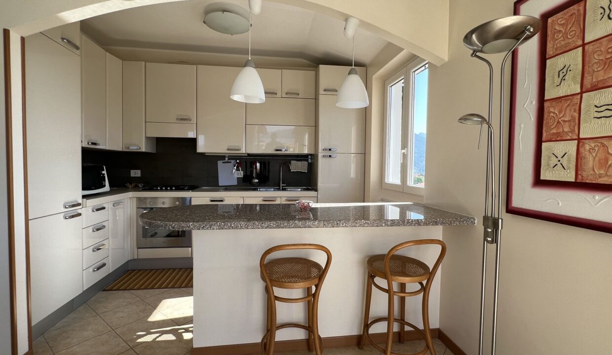 Appartamento con Terrazzo Vista Lago Como Domaso