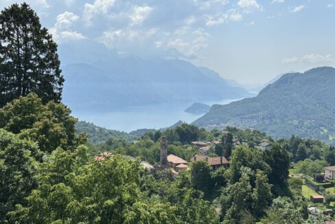 Lago Como Grandola ed Uniti Casa con Terrazzi e Vista Lago