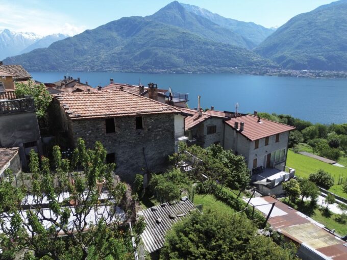 Rustico da Ristrutturare Cremia Lago Como vista