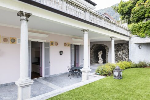 Appartamento Moltrasio Lago Como Fronte Lago - portico