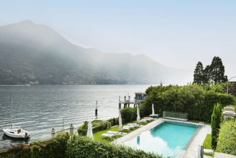 Appartamento Moltrasio Lago Como Fronte Lago Piscina