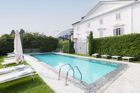 Appartamento Moltrasio Lago Como Fronte Lago - Piscina