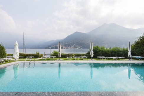 Appartamento Moltrasio Lago Como Fronte Lago - piscina
