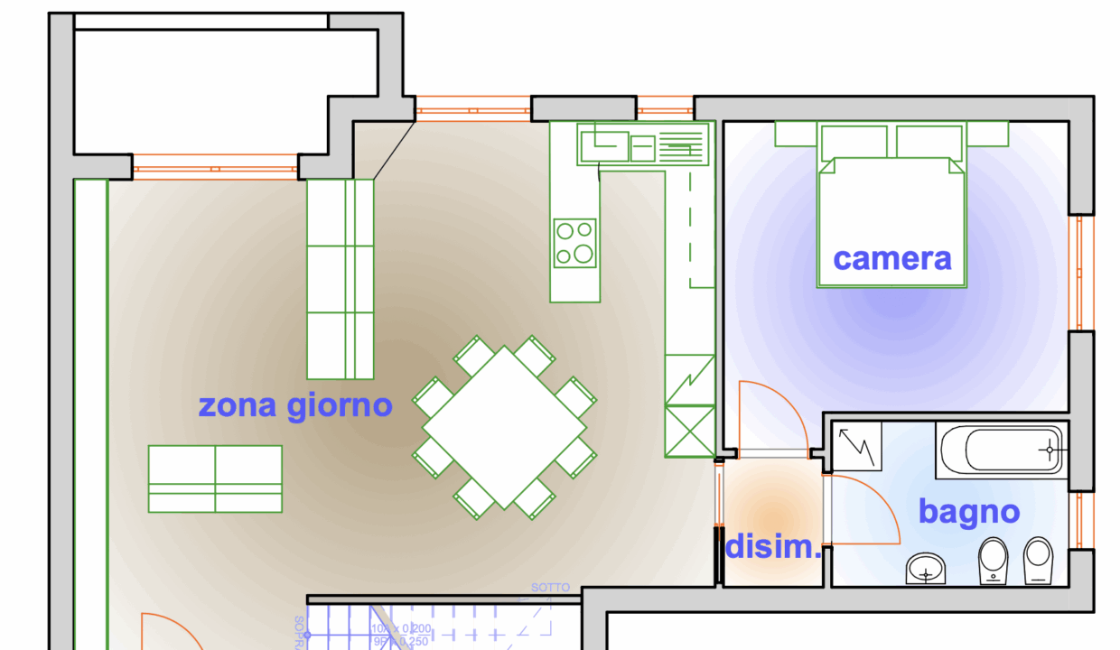 PIANTA PIANO SECONDO