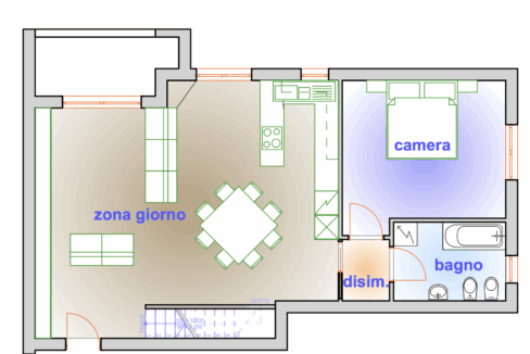 PIANTA PIANO SECONDO