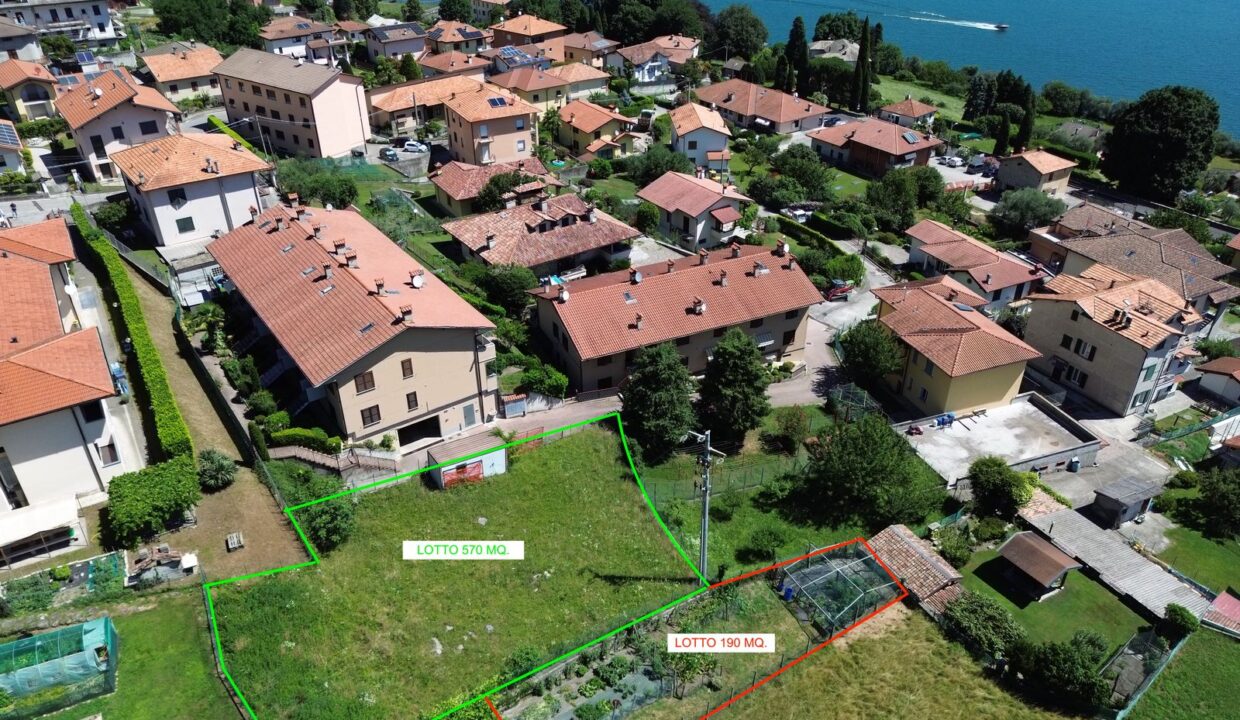 Terreno edificabile Pianello Lario Lago Como Euro
