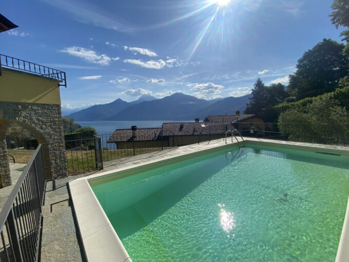 Villa Lago Como Menaggio con Vista Lago, Giardino e Terrazzo