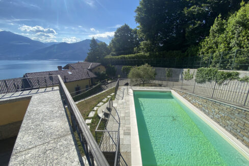 Lago Como Menaggio Casa con Vista Lago Giardino  piscina