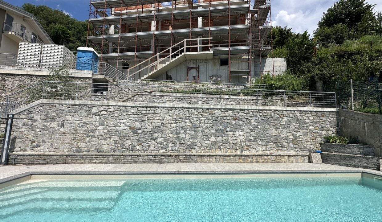 Lago Como Domaso Appartamenti Residence con Piscina