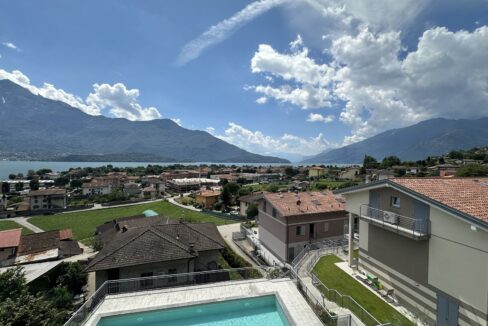 Lago Como Domaso Appartamenti Residence con Piscina