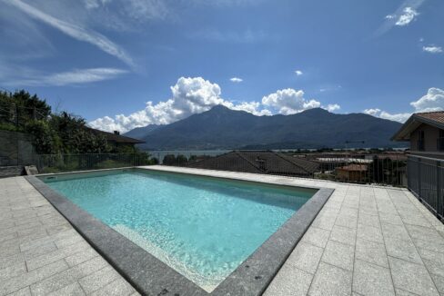 Lago Como Domaso Appartamenti Residence con Piscina