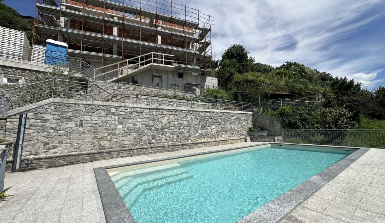 Lago Como Domaso Appartamenti Residence con Piscina