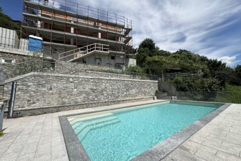Lago Como Domaso Appartamenti Residence con Piscina