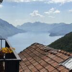 Carcente casa con scorcio lago