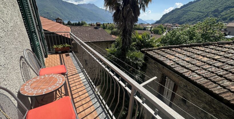 Appartamento Dongo Lago Como - balcone