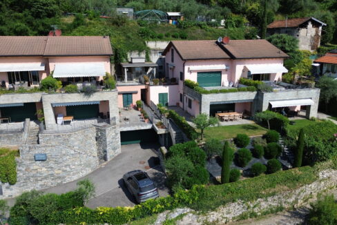 Sala comacina Appartamento con Terrazzo e Vista Lago