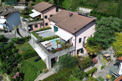Sala comacina Appartamento con Terrazzo e Vista Lago