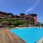 Menaggio Appartamento con Piscina e Vista Lago piscina