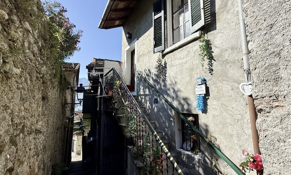 Casa Domaso Lago Como con Balcone