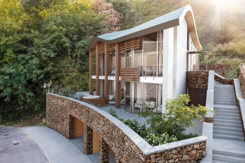 Menaggio Villa Moderna Con Vista Lago