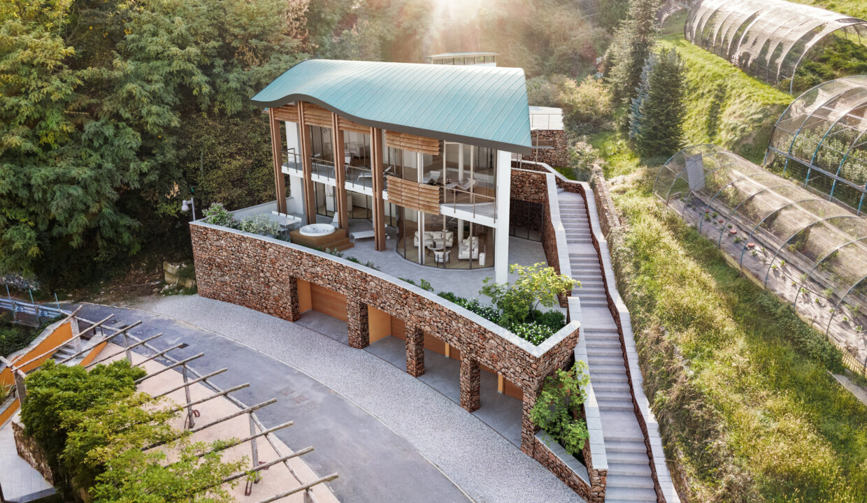 Menaggio Villa Moderna Con Vista Lago