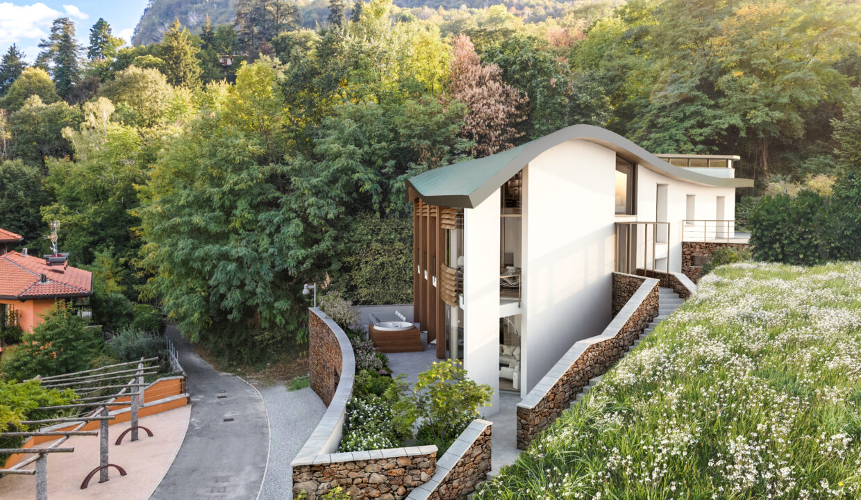 Menaggio Villa Moderna Con Vista Lago